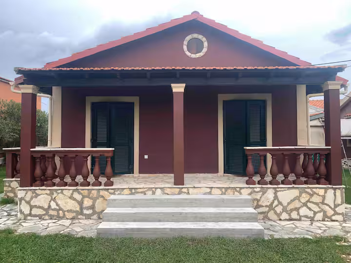 Beach House Living Room - Luxury Rental in Corfu